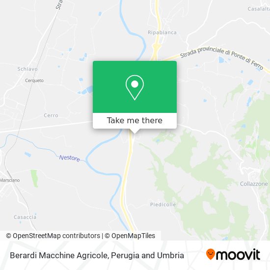 Berardi Macchine Agricole map