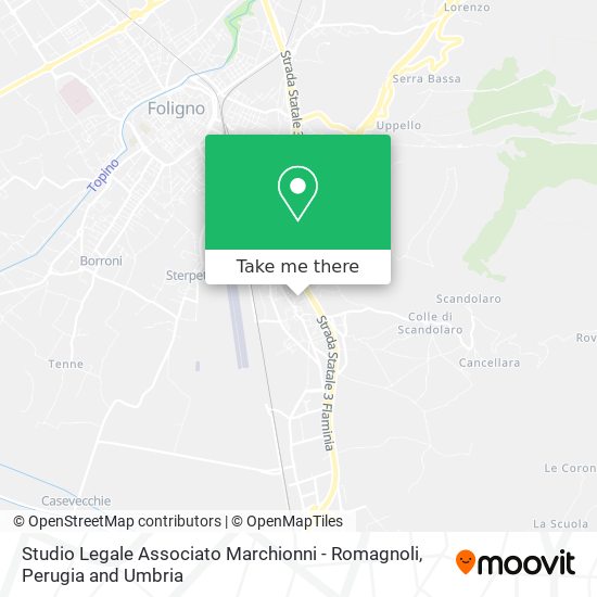 Studio Legale Associato Marchionni - Romagnoli map