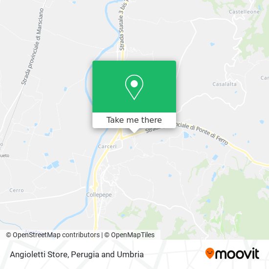 Angioletti Store map