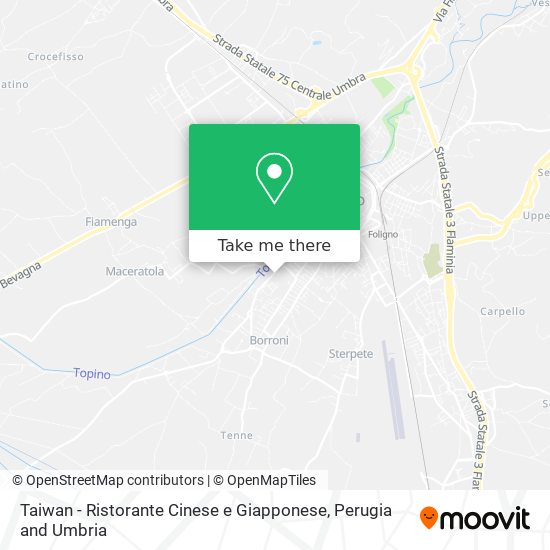 Taiwan - Ristorante Cinese e Giapponese map
