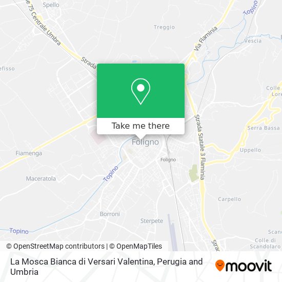 La Mosca Bianca di Versari Valentina map