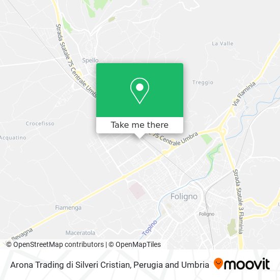 Arona Trading di Silveri Cristian map