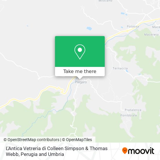 L'Antica Vetreria di Colleen Simpson & Thomas Webb map