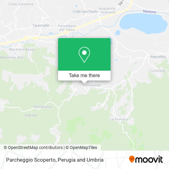 Parcheggio Scoperto map