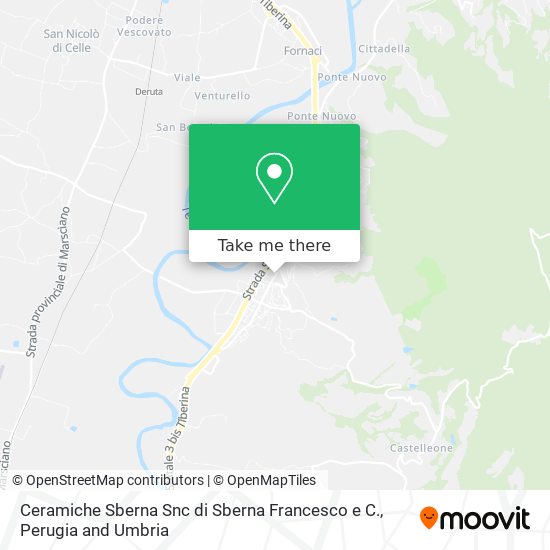 Ceramiche Sberna Snc di Sberna Francesco e C. map