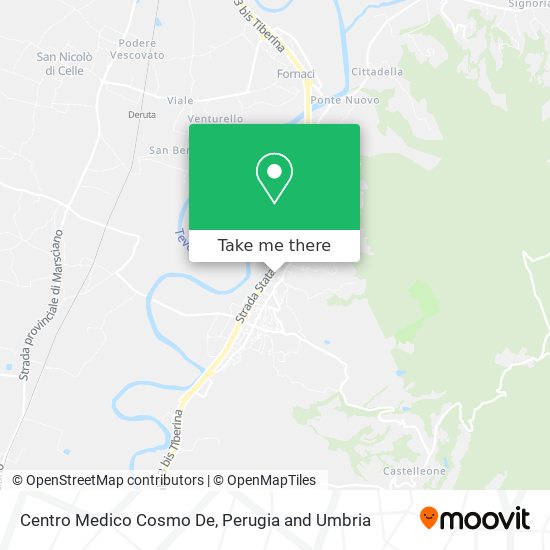 Centro Medico Cosmo De map