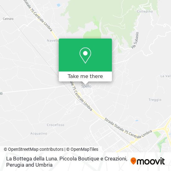 La Bottega della Luna. Piccola Boutique e Creazioni map