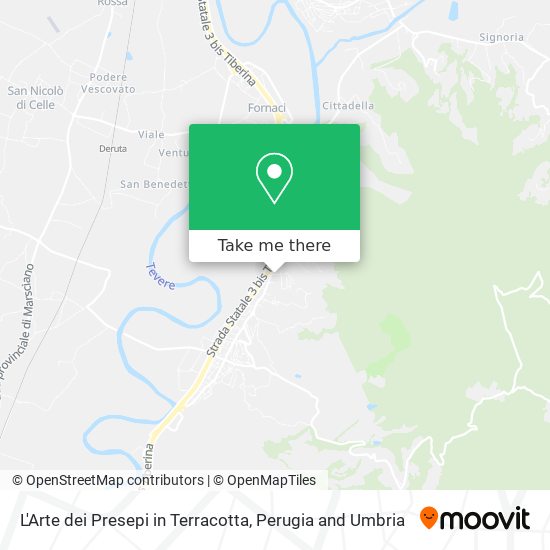 L'Arte dei Presepi in Terracotta map