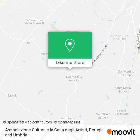 Associazione Culturale la Casa degli Artisti map