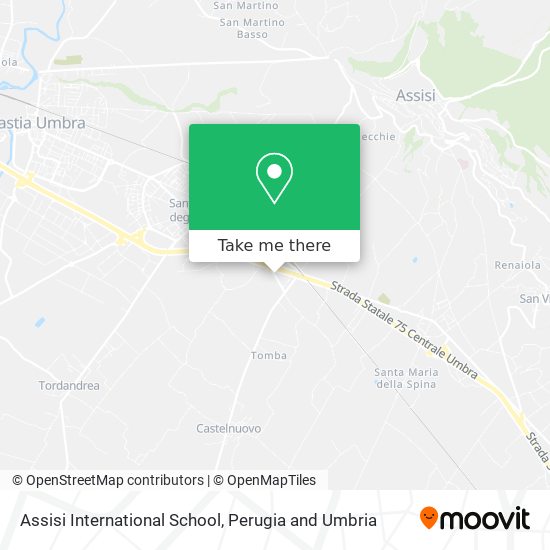 Assisi International School map