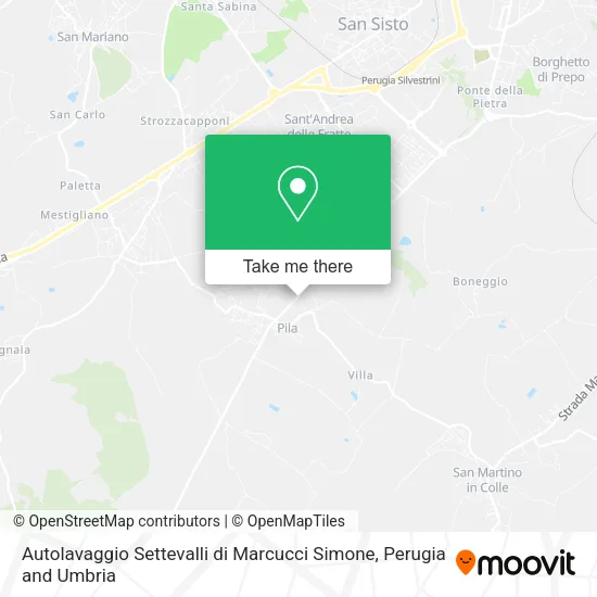 Autolavaggio Settevalli di Marcucci Simone map