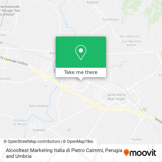 Alcooltest Marketing Italia di Pietro Caimmi map