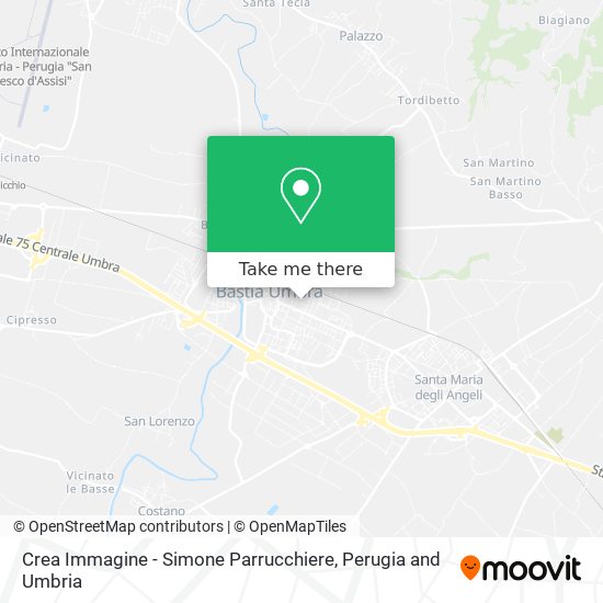 Crea Immagine - Simone Parrucchiere map