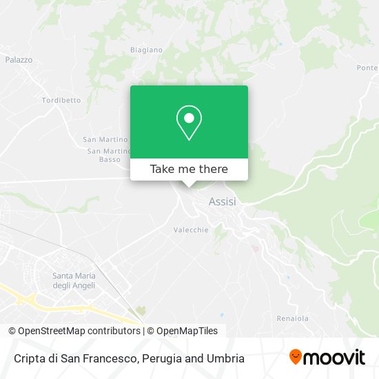 Cripta di San Francesco map