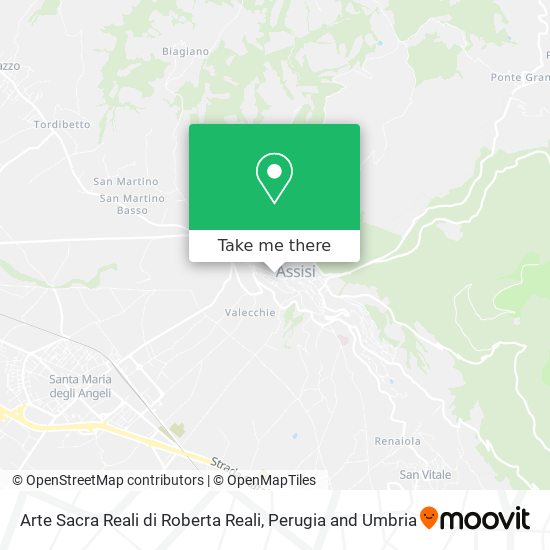 Arte Sacra Reali di Roberta Reali map