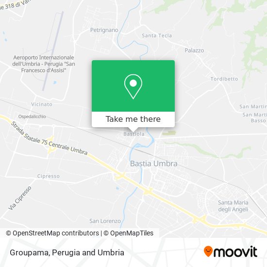 Groupama map