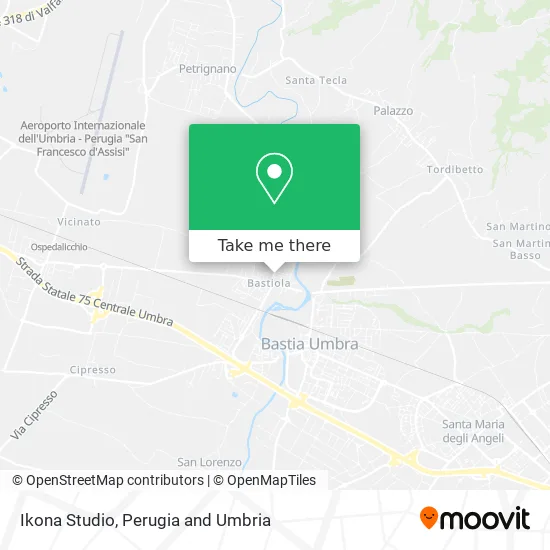 Ikona Studio map