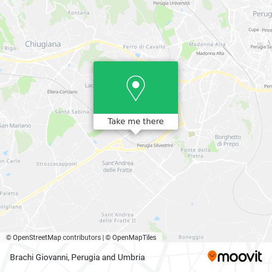 Brachi Giovanni map