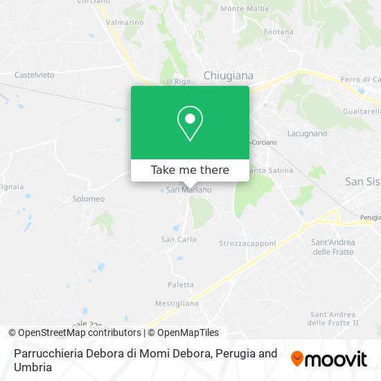 Parrucchieria Debora di Momi Debora map