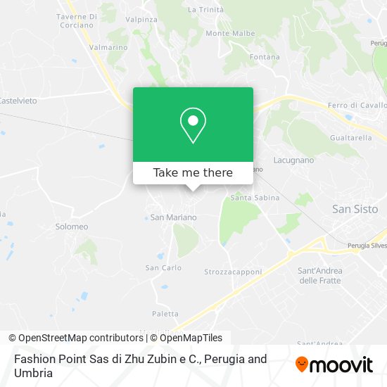 Fashion Point Sas di Zhu Zubin e C. map