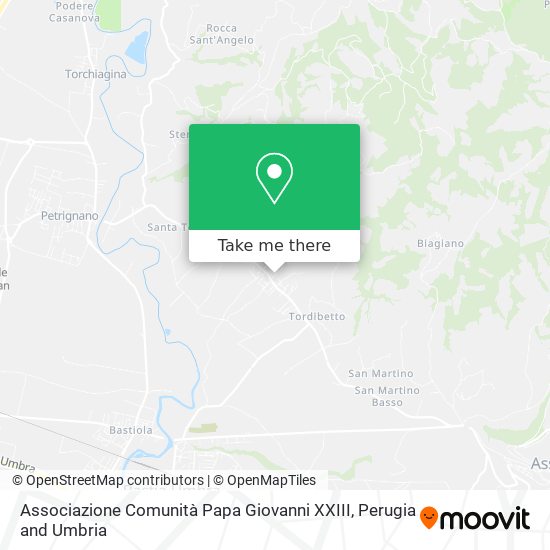Associazione Comunità Papa Giovanni XXIII map