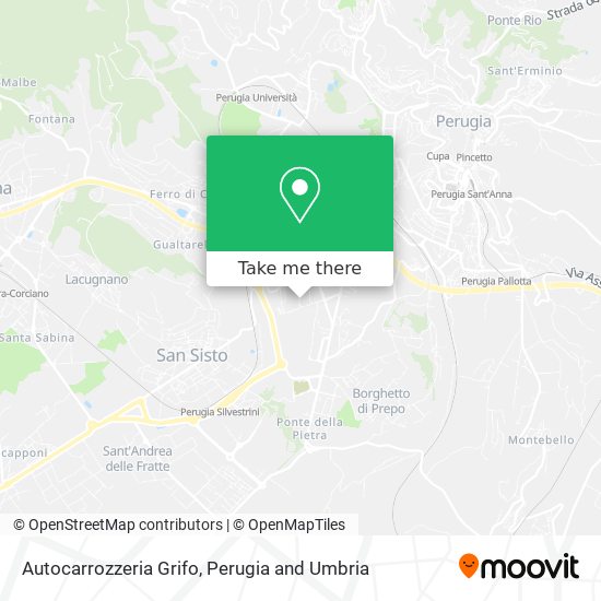 Autocarrozzeria Grifo map