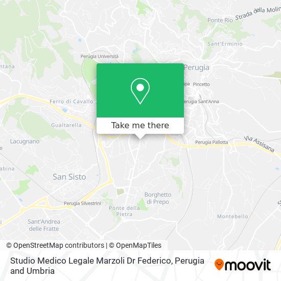 Studio Medico Legale Marzoli Dr Federico map