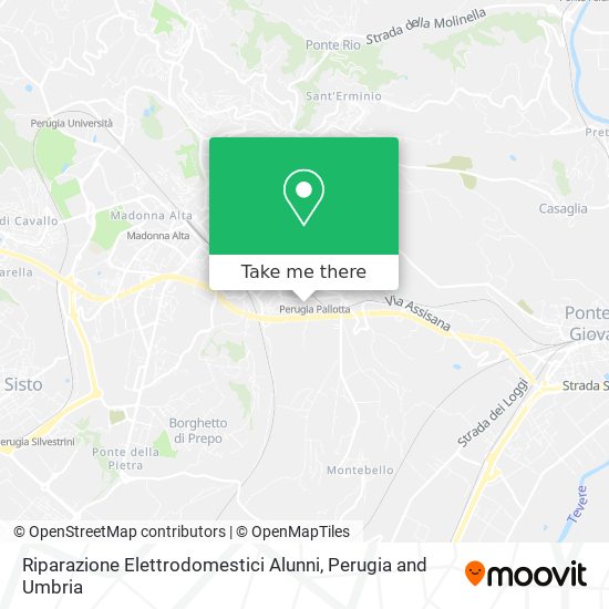 Riparazione Elettrodomestici Alunni map