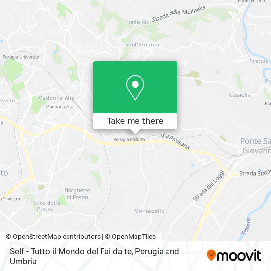 Self - Tutto il Mondo del Fai da te map