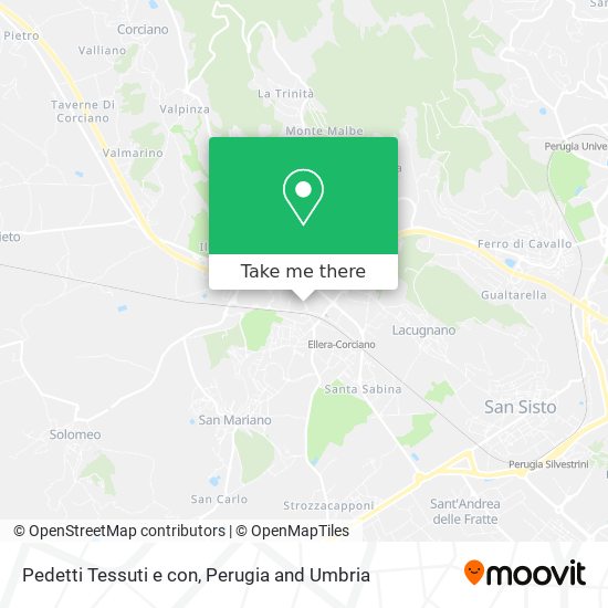 Pedetti Tessuti e con map