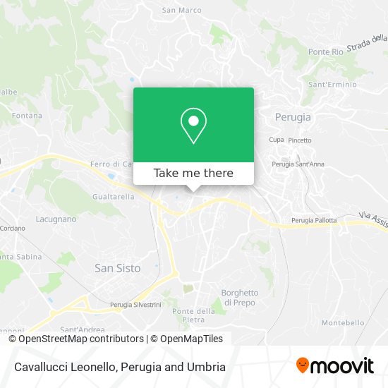 Cavallucci Leonello map