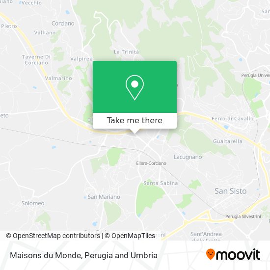 Maisons du Monde map