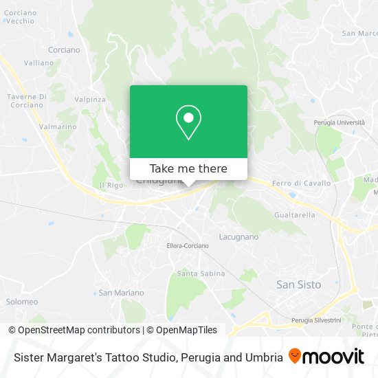 Sister Margaret's Tattoo Studio map