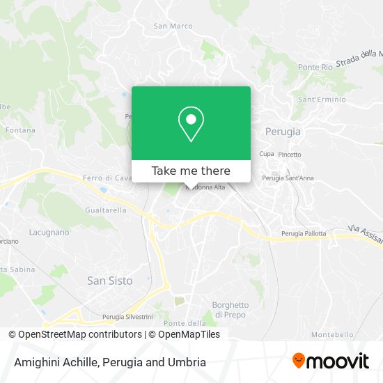 Amighini Achille map