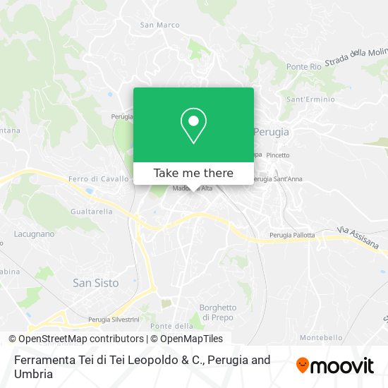 Ferramenta Tei di Tei Leopoldo & C. map