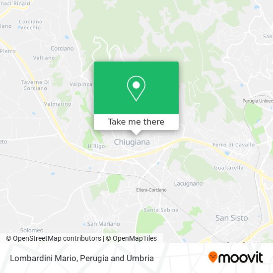 Lombardini Mario map