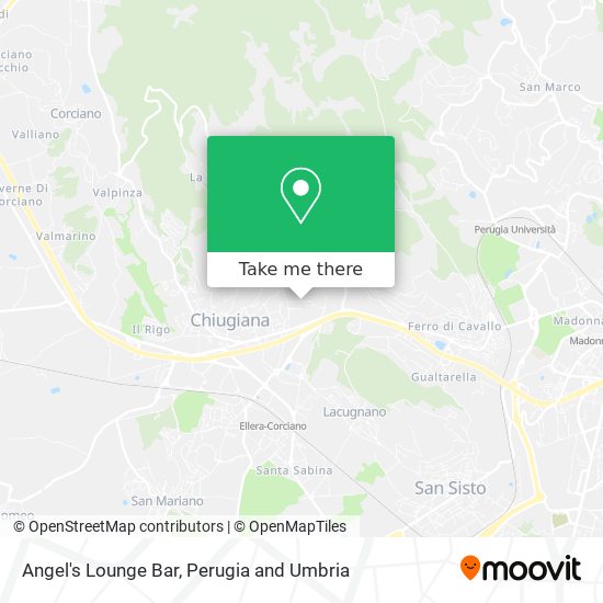 Angel's Lounge Bar map