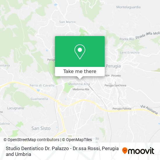 Studio Dentistico Dr. Palazzo - Dr.ssa Rossi map