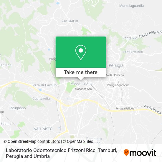 Laboratorio Odontotecnico Frizzoni Ricci Tamburi map