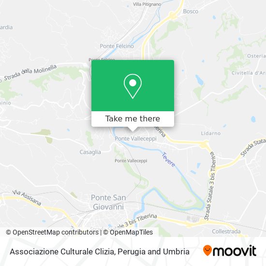 Associazione Culturale Clizia map