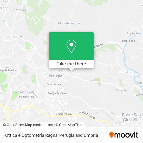 Ottica e Optometria Ragna map