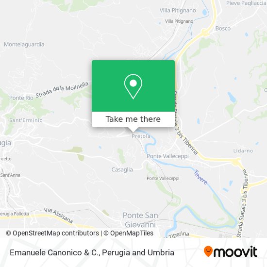 Emanuele Canonico & C. map