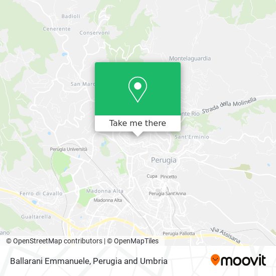 Ballarani Emmanuele map