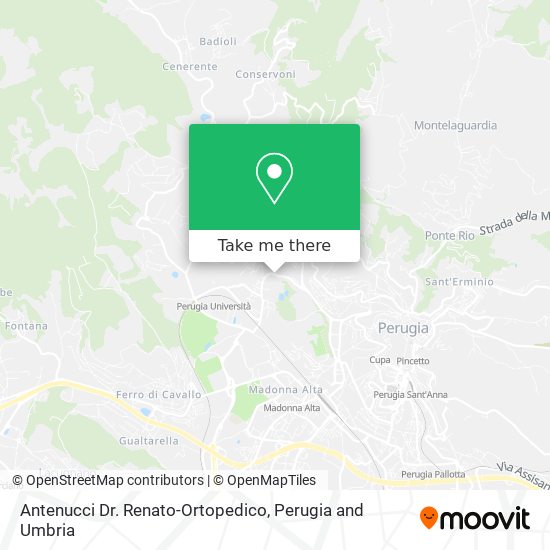 Antenucci Dr. Renato-Ortopedico map