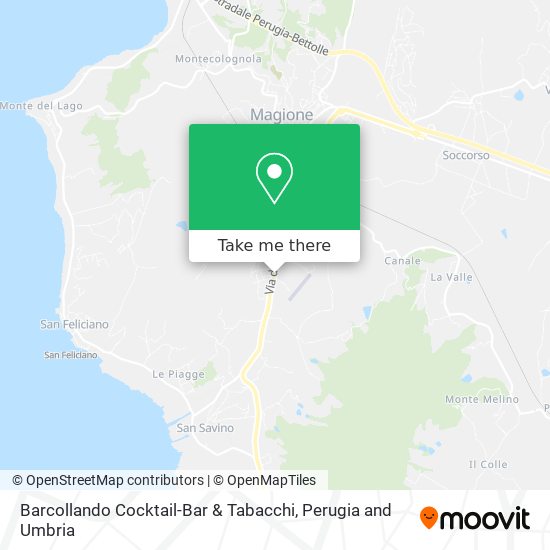 Barcollando Cocktail-Bar & Tabacchi map