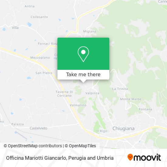 Officina Mariotti Giancarlo map