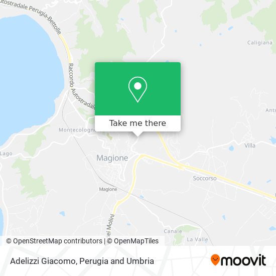 Adelizzi Giacomo map