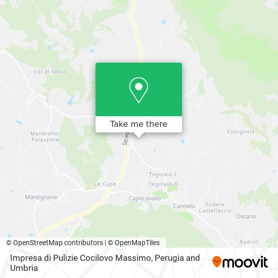 Impresa di Pulizie Cocilovo Massimo map