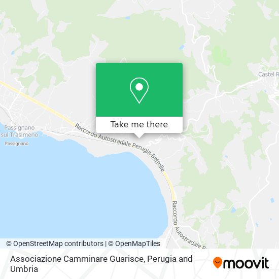 Associazione Camminare Guarisce map