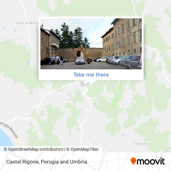 Castel Rigone map